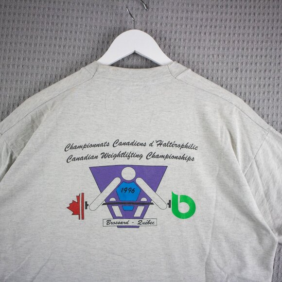1996 Weightlifting Championship Single Stitch Tee - Picture 8 of 8